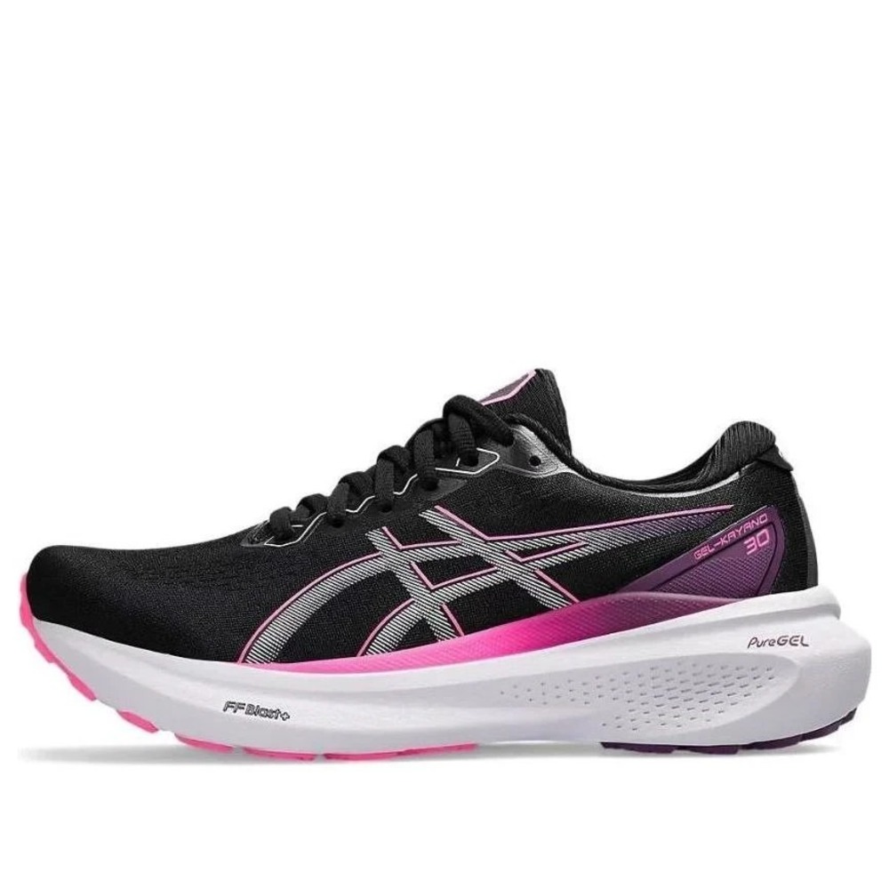 Women's Size 5- ASICS Gel-Kayano 30 Running Shoes Black/Lilac Hint/White NEW